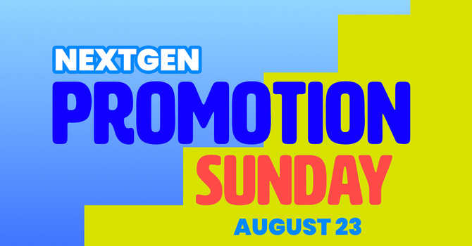 Promotion Sunday