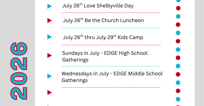 July at Christ Community Church