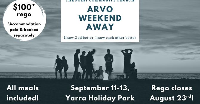 Arvo Weekend Away 2026!