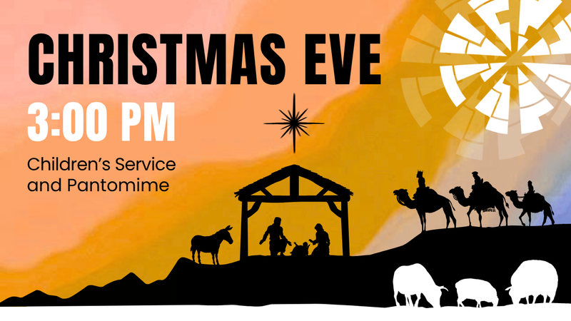 Wednesday December 24 3pm service 