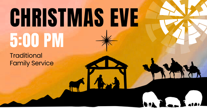 Wednesday December 24, 2025 5pm Service 