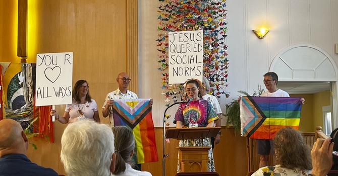 Celebrating Pride at James Bay United Church