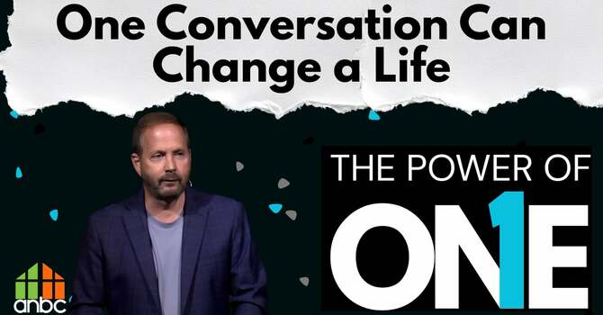 One Conversation Can Change a Life