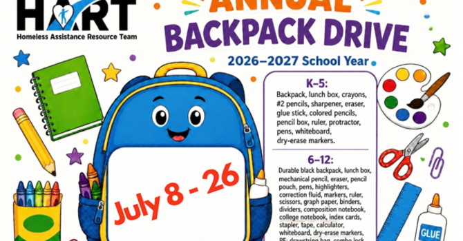 Annual Backpack Drive