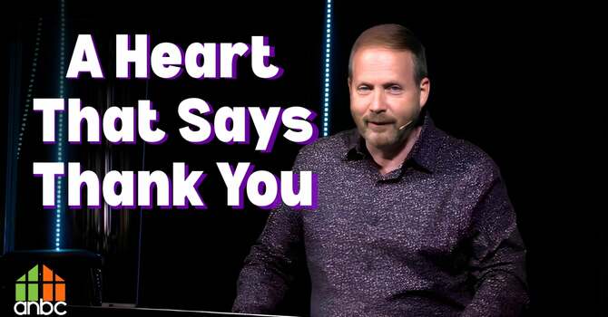 A Heart That Says Thank You