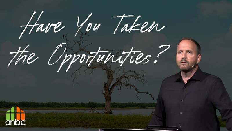Have You Taken the Opportunities?