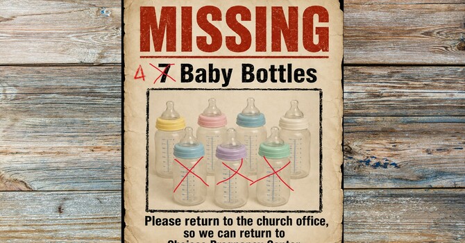 MISSING: 4 baby bottles image