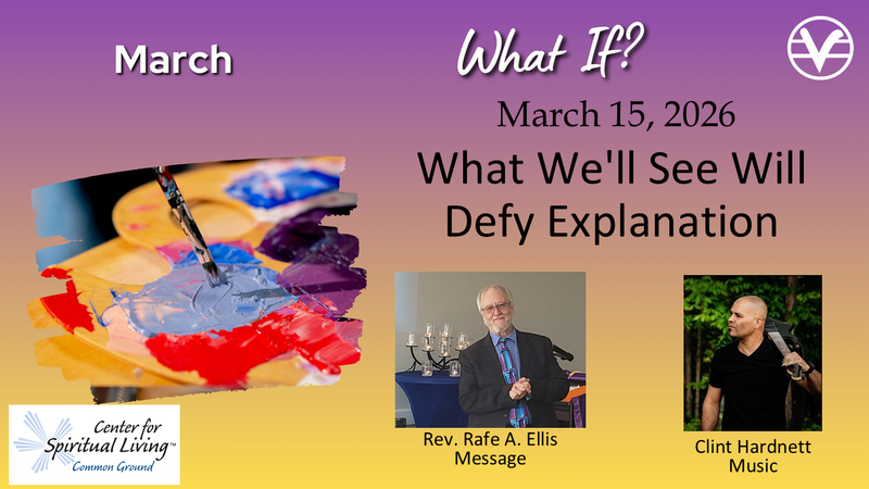 What We'll See Will Defy Explanation - Personal Outer - Week 11