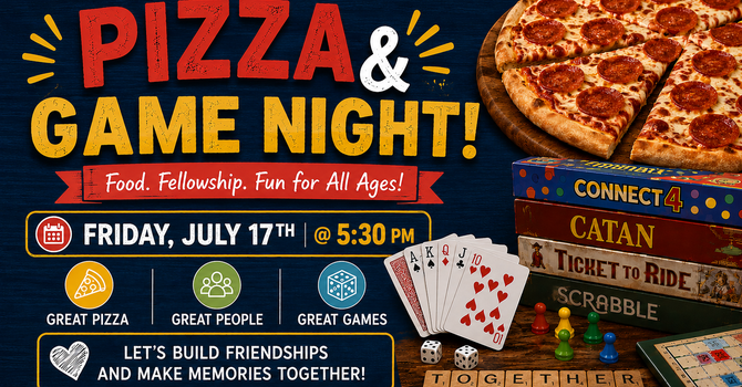 FAMILY PIZZA & GAME NIGHT 