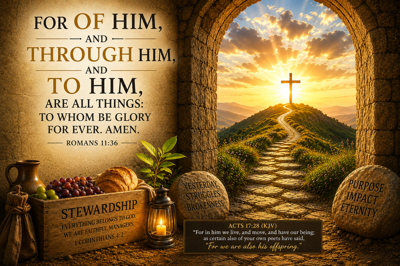 For OF Him And THROUGH Him And TO Him 