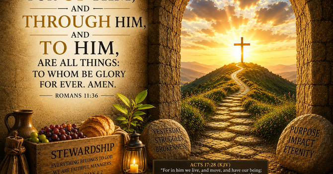 For OF Him And THROUGH Him And TO Him 