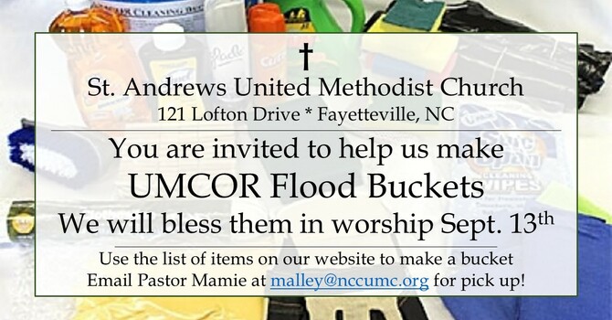 UMCOR Cleaning Kits/Flood Buckets