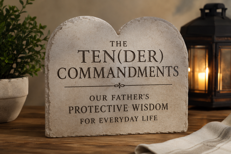  "The Ten(der) Commandments: Our Father's Protective Wisdom For Everyday Life" 