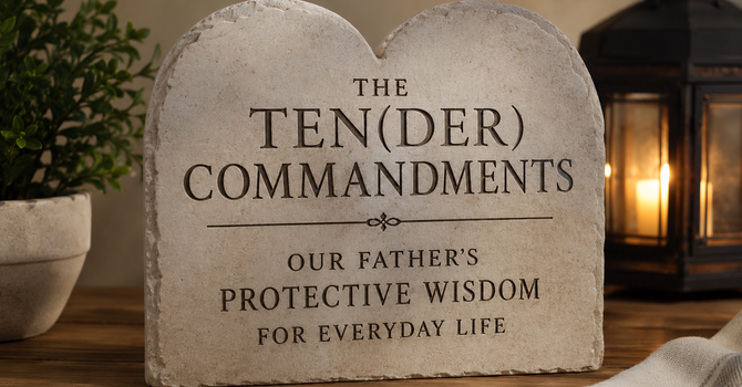  "The Ten(der) Commandments: Our Father's Protective Wisdom For Everyday Life" 