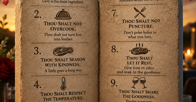  "The Ten(der) Commandments" 
