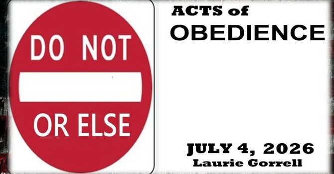 Acts of Obedience