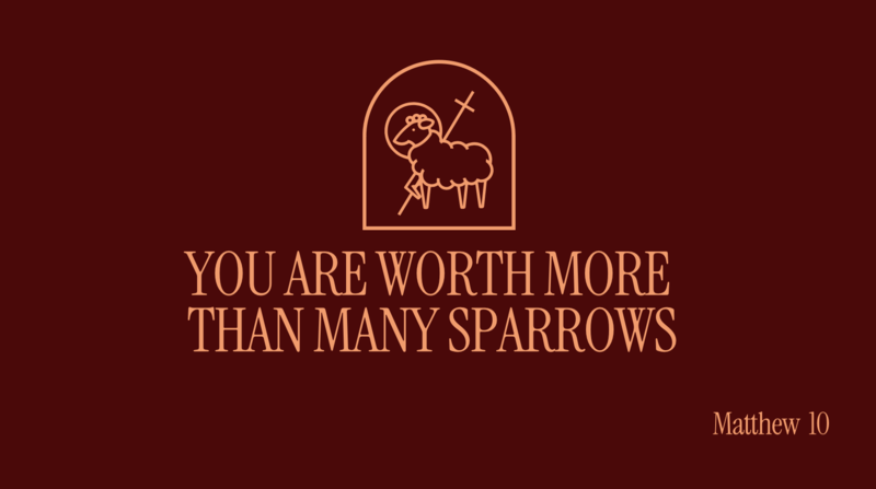 You are worth more than many sparrows