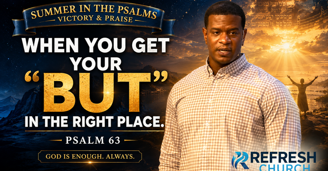 When You Get your "But" in the Right Place | Psalms 63