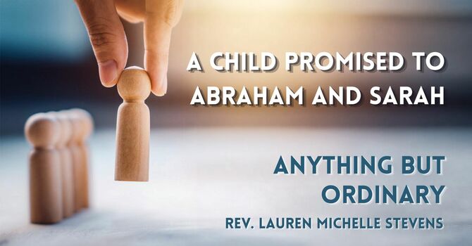 A child promised to Abraham and Sarah 