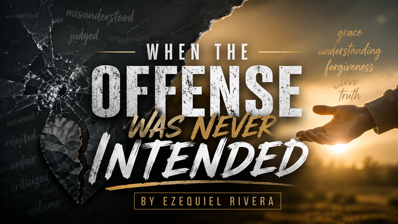 When the Offense Was Never Intended