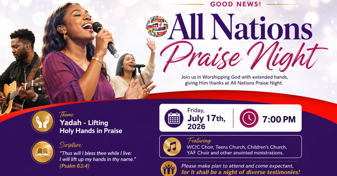 All Nations Praise Night