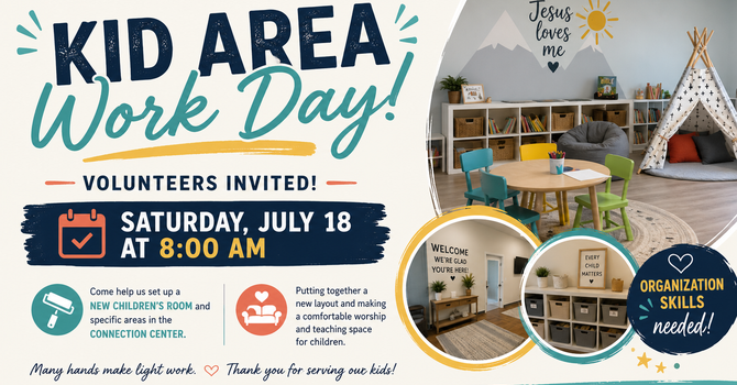 Kid's Area Work Day