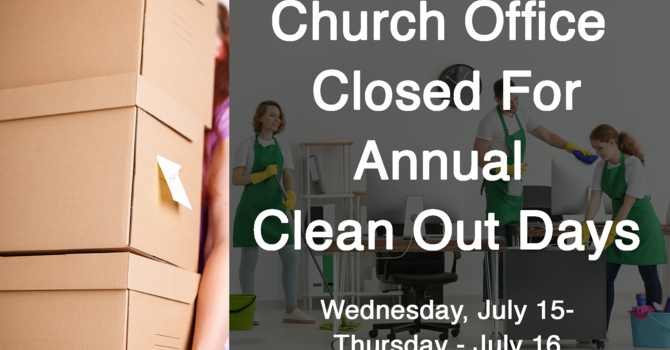 Annual Clean-Out Day