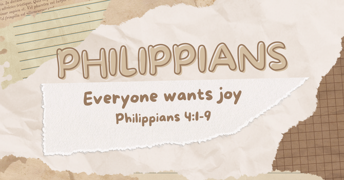 EVERYONE WANTS JOY