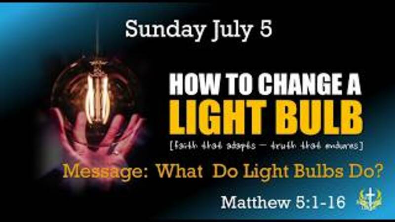 Sunday July 5 Worship Service