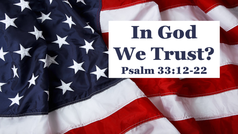 In God We Trust?