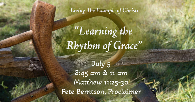 "Learning the Rhythm of Grace"