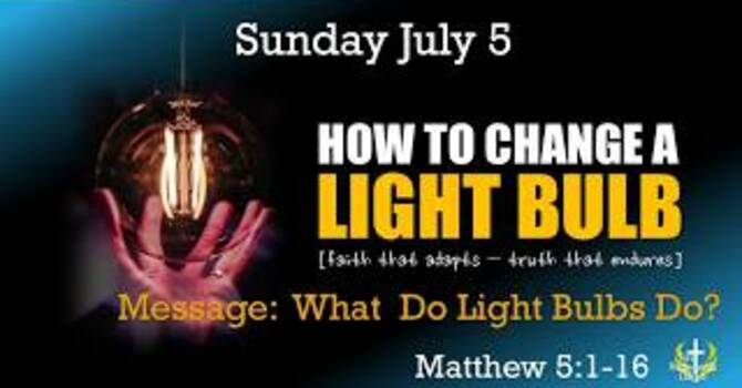 Sunday July 5 Message