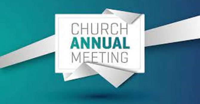 ANNUAL MEETING OF THE CONGREGATION image