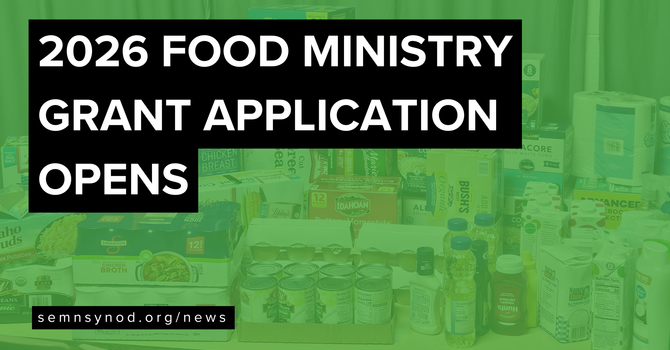 2026 Food Ministry Grant Application Opens