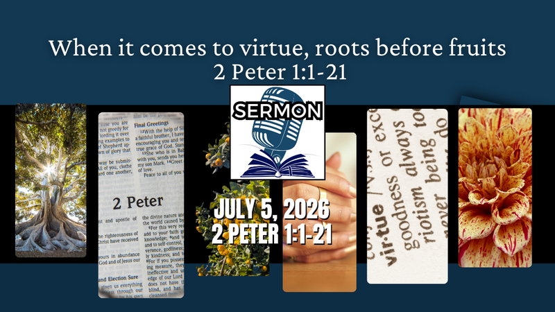 When it comes to virtue, roots before fruits