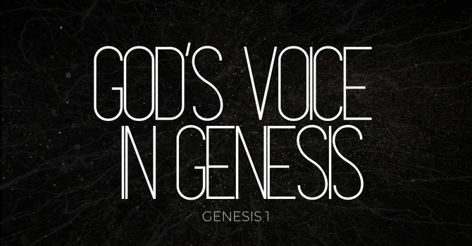 "God's Voice in Genesis"
