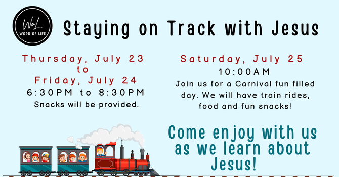 Staying On Track With Jesus - VBS 2026