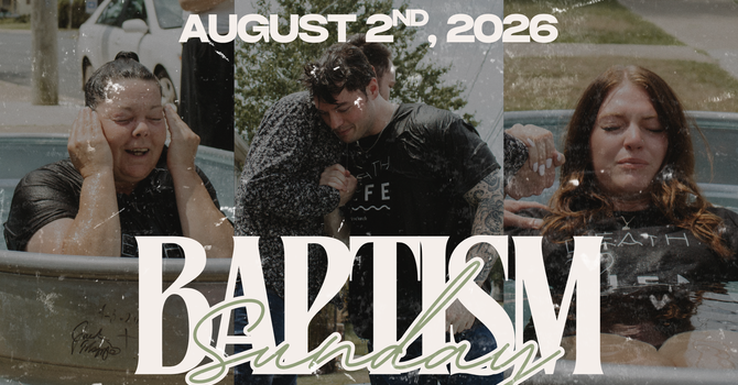 Baptism Sunday