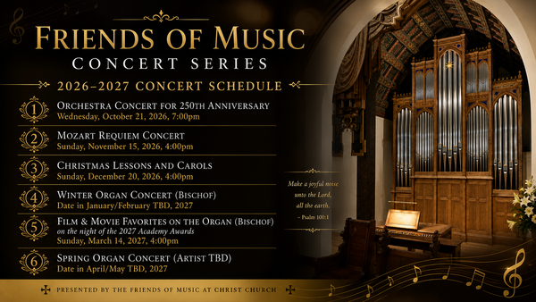 2026-2027 Concert Schedule