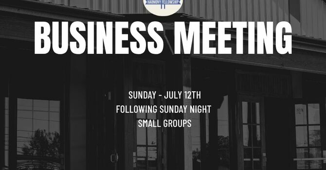 Business Meeting