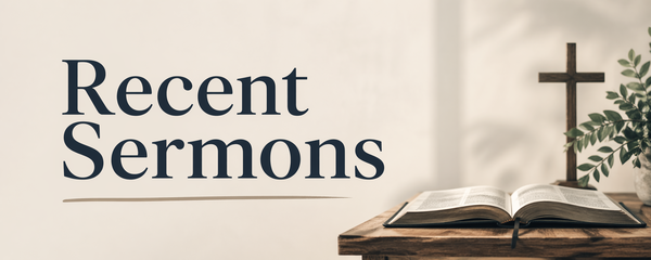 Catch up on recent Sermons