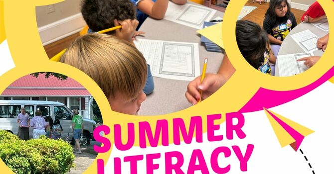 SUMMER LITERACY CAMP BEGINS! image