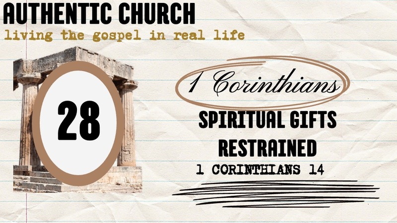 Spiritual Gifts Restrained