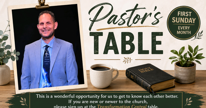 Pastor’s Table