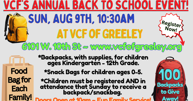 Back to School Event!