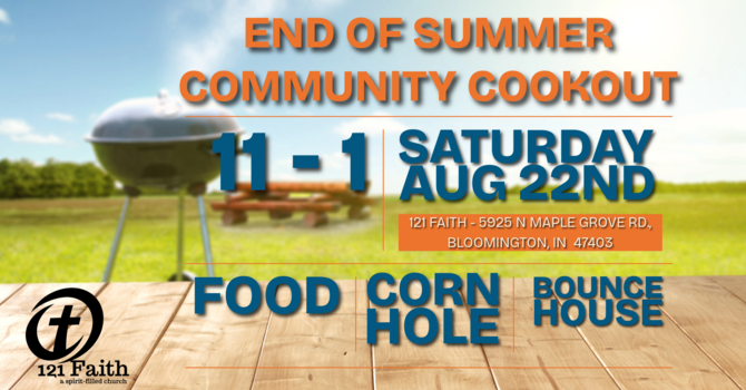 End of Summer Community Cook-Out