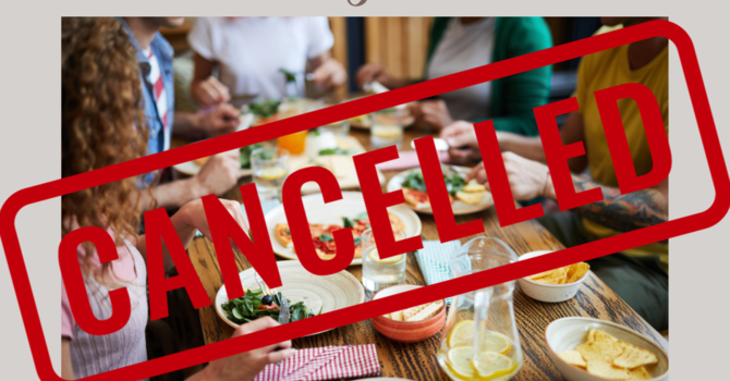 Community Meal - CANCELLED