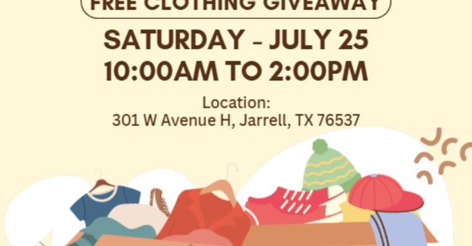 LCF Jarrell Free Clothing Giveaway