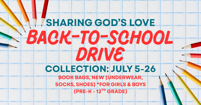 SGL: Back-To-School Drive