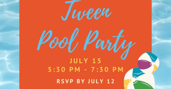 Tween Pool Party